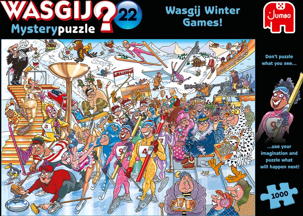 Wasgij Mystery 22 Puzzel 1000 Stuks Stripverhaal