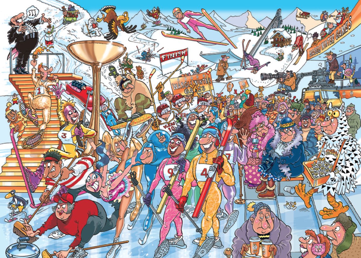 Wasgij Mystery 22 Puzzel 1000 Stuks Stripverhaal