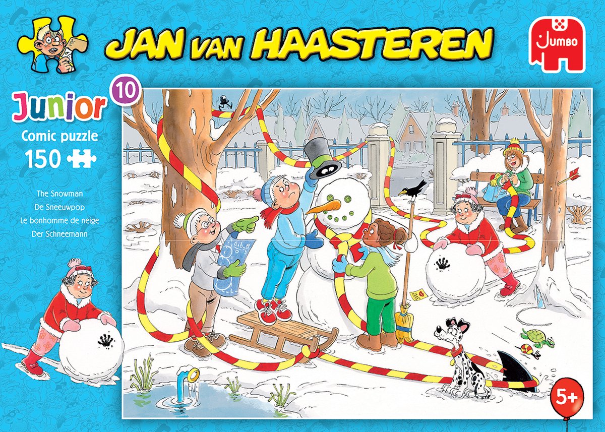 Jan van Haasteren Junior Sneeuwpop Puzzel 150 Stukjes