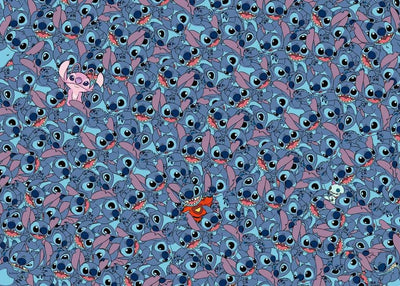 Ravensburger Disney Stitch Uitdaging Puzzel - 1000 Stukken