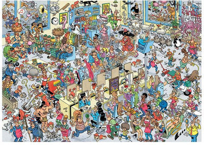 Jan van Haasteren Puzzel Bij de Kapper - 1000 Stukjes