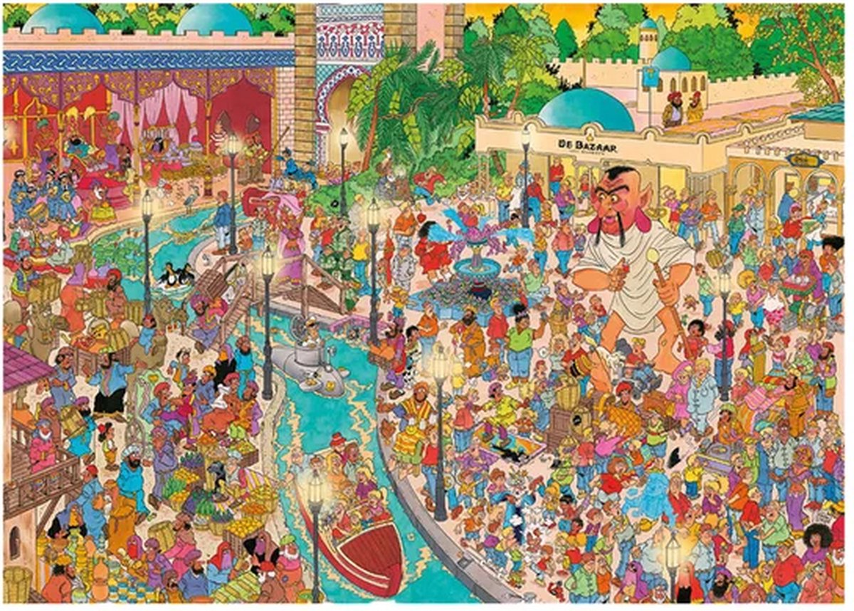 Jan van Haasteren Efteling Fata Morgana Puzzel 1000 Stukjes