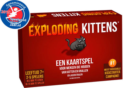 Exploding Kittens - Hilarisch Kaartspel voor het Hele Gezin