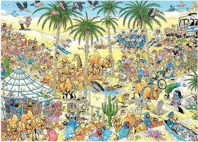 Jan van Haasteren Puzzel De Oase 1000 Stukjes