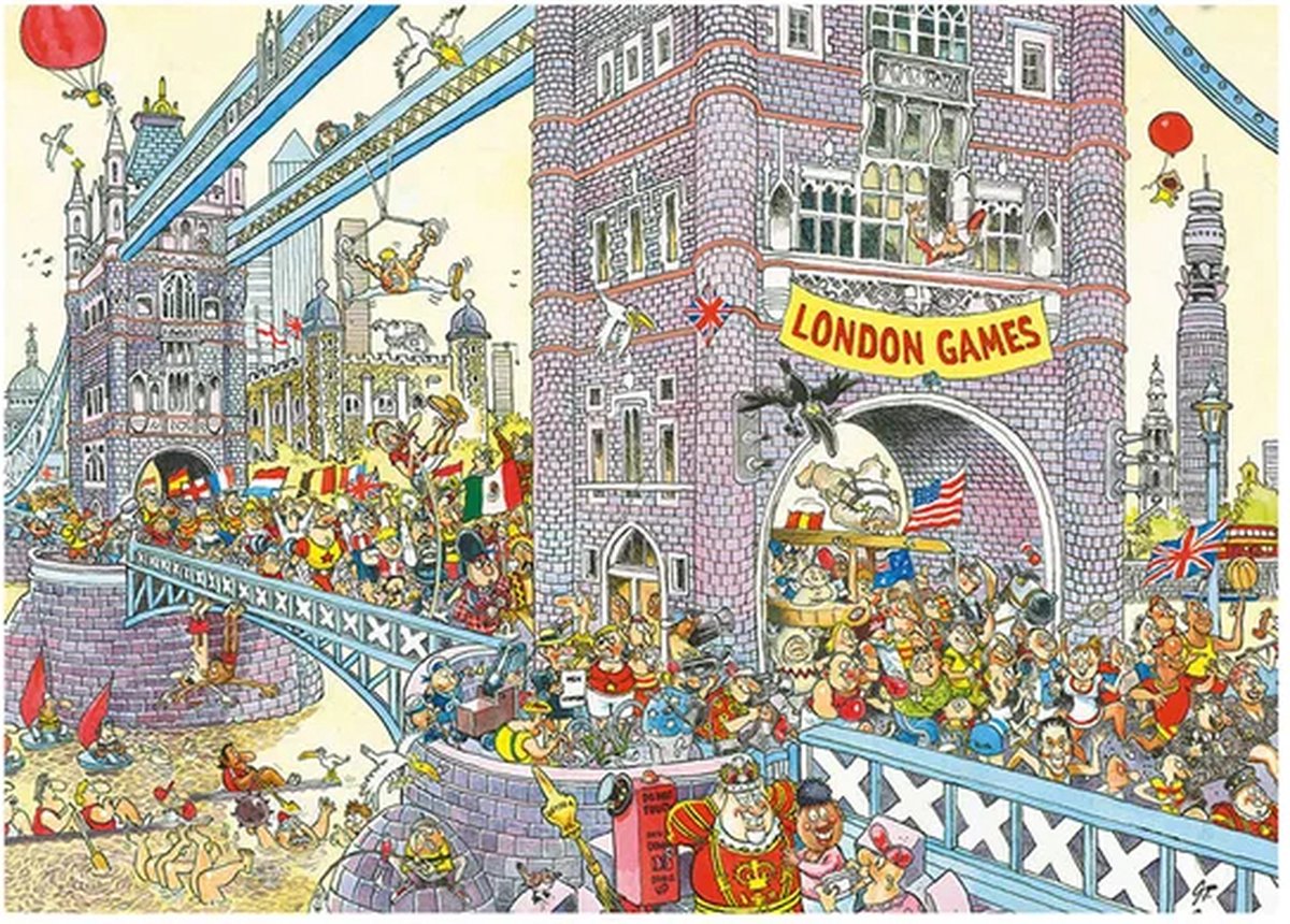 Wasgij Retro Mystery 8 Laatste Horde! Puzzel 1000 Stukjes