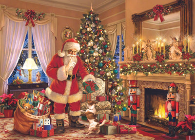 Mr. Broccoli Kerstpuzzel 1000 Stukjes - 68 x 48 cm