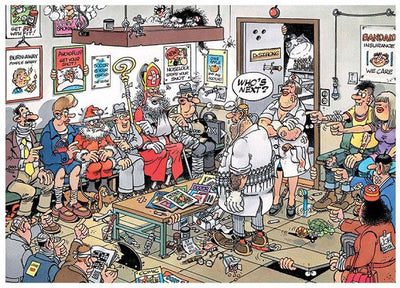 Jan van Haasteren Puzzel 500 Stukjes - Wie is Aan De Beurt?