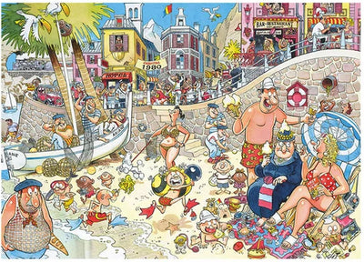 Wasgij Retro Destiny 8 - Hoogseizoen! Puzzel - 1000 Stukjes