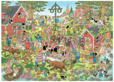 Jan van Haasteren Puzzel Midzomerfestival - 1000 Stukjes
