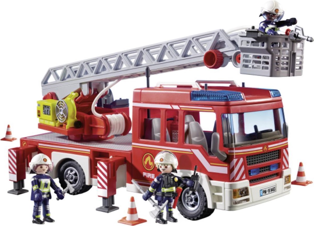 PLAYMOBIL City Action Brandweer Interventiewagen - 9464