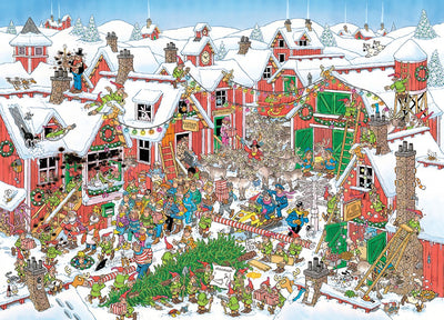 Jan van Haasteren Kerstdorp Puzzel 1000 Stukjes