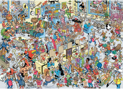 Jan van Haasteren Puzzel Bij de Kapper - 1000 Stukjes