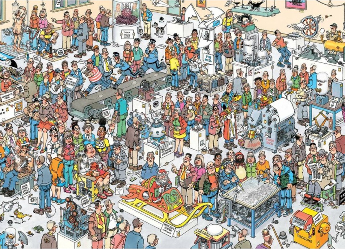 Jan van Haasteren Legpuzzel NK Kampioenschap Finale - 1000 St.