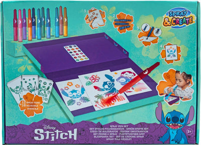 Canenco Stitch Spray Pen Set - Disney Kleurset voor Kinderen