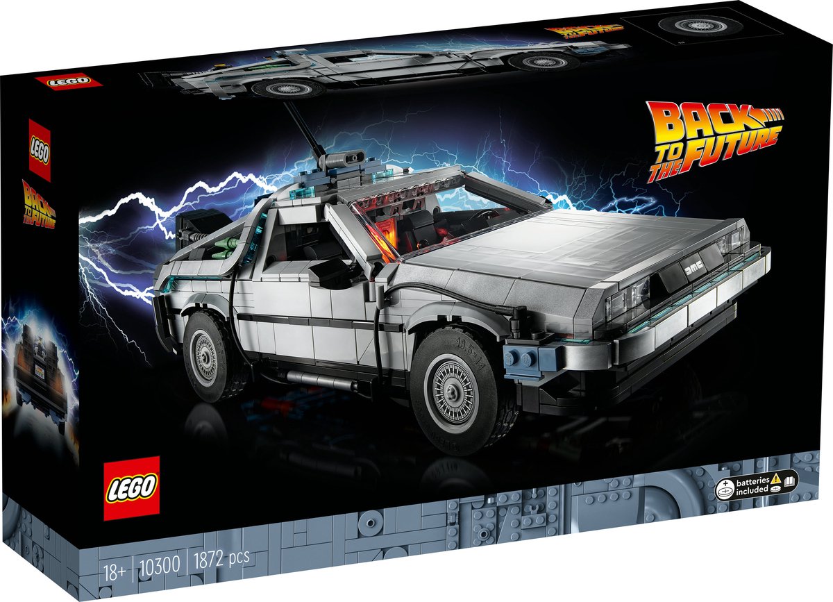 LEGO Creator Icons Tijdmachine van Back to the Future - 10300