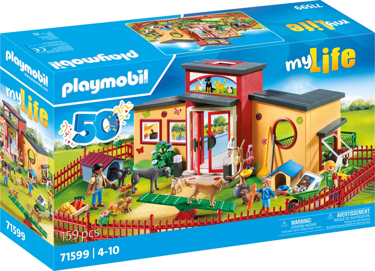 PLAYMOBIL Dierenpension 50 Jaar Jubileumset - 71599