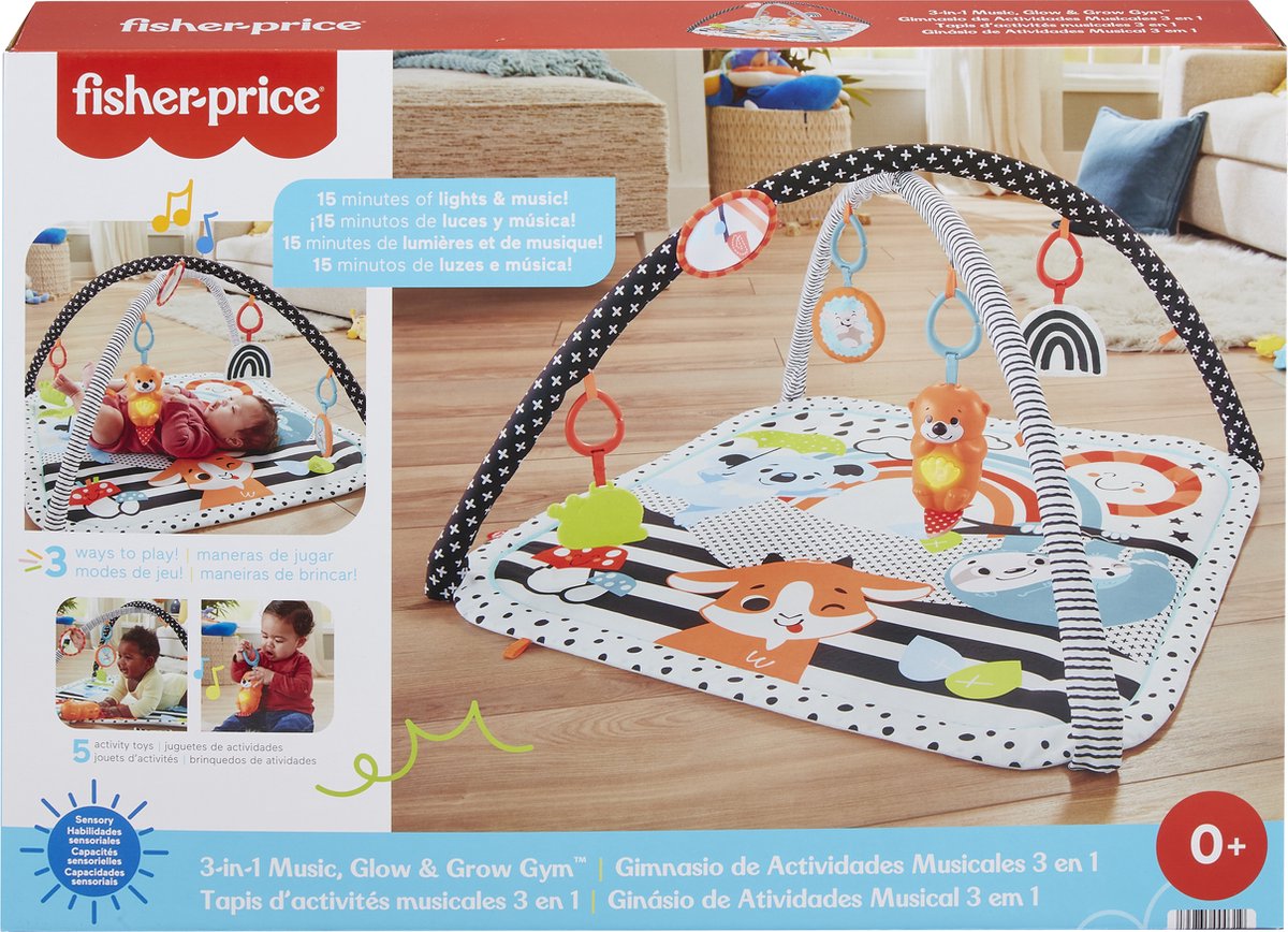 Fisher-Price 3-in-1 Sensorisch Speelkleed