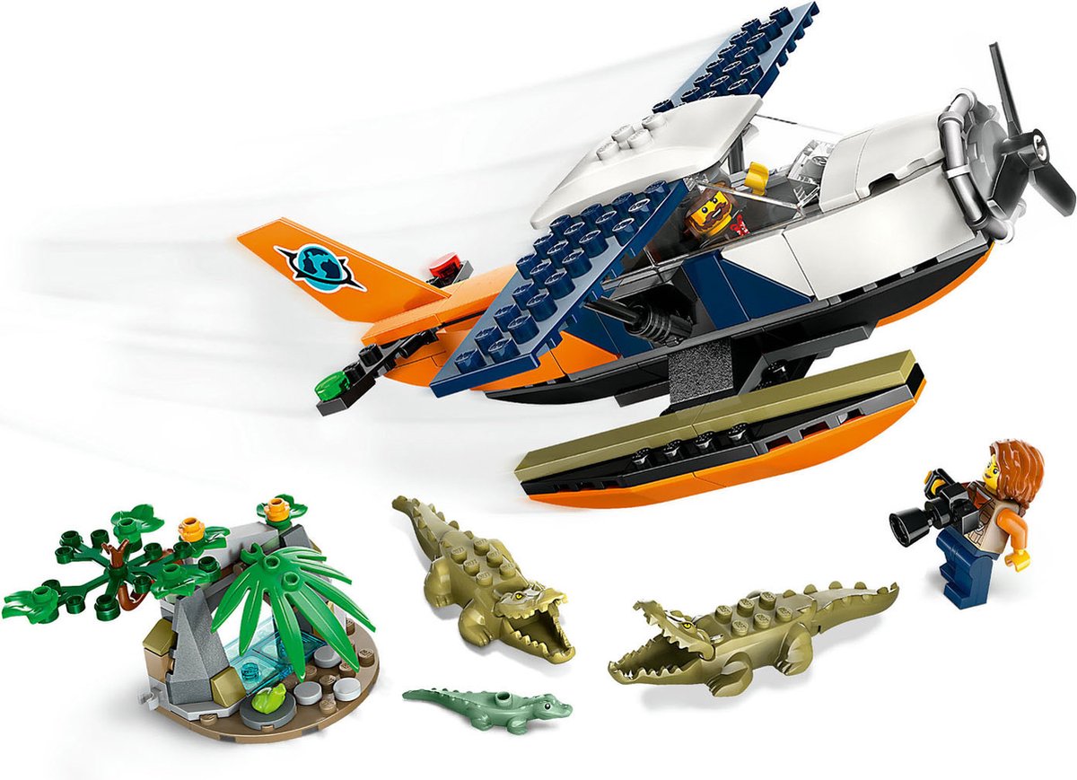 LEGO City Jungle Verkenners Watervliegtuig - 60425