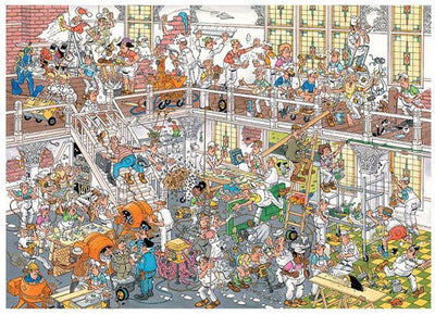 Jan van Haasteren - Doe Het Zelf Fiasco - Puzzel 2x1000 Stukjes