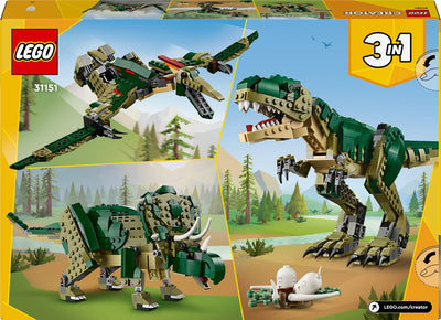 LEGO Creator 3in1 T. rex Dinosaurus Bouwset - 31151