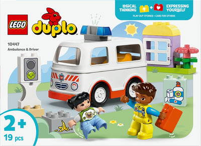 LEGO DUPLO Ambulance met Chauffeur - 10447