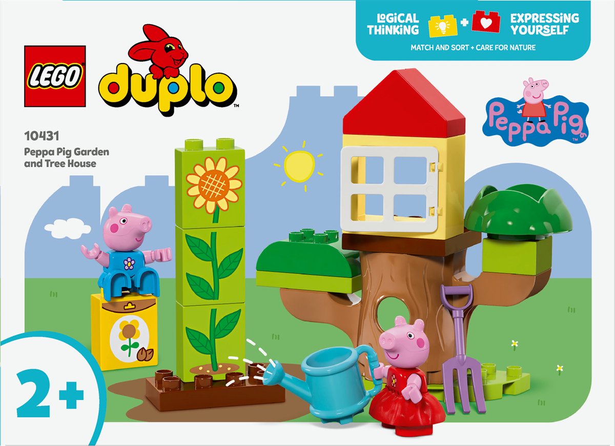 LEGO DUPLO Peppa Pig Tuin & Boomhut - 10431