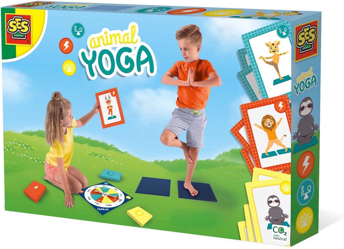 SES Animal Yoga Speelset voor Kinderen
