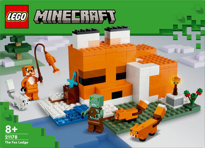 LEGO Minecraft Het Vosjeshuis Bouwspeelset - 21178