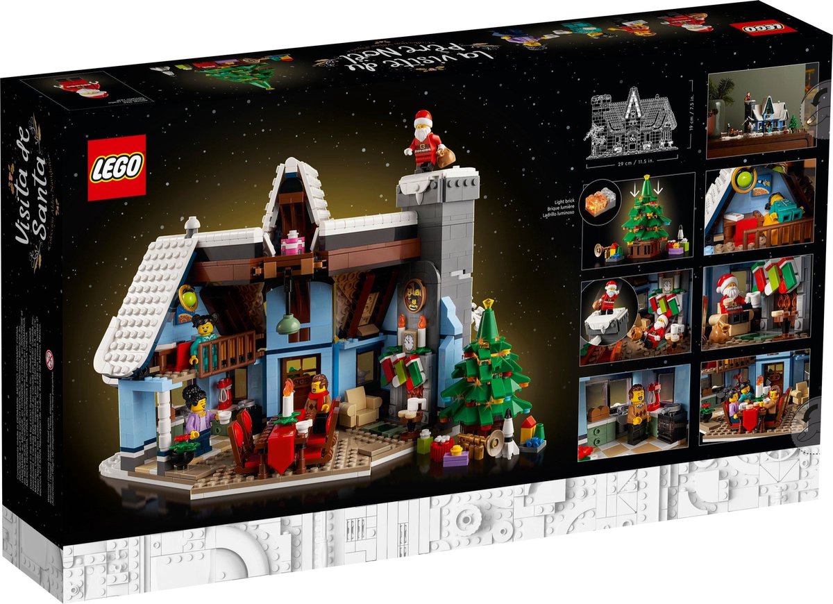LEGO Creator Expert 10293 Bezoek van de Kerstman