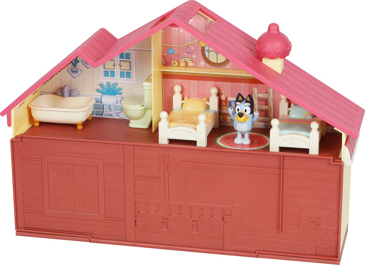 Moose Toys Bluey Maisonnette met 4 Kamers & Accessoires