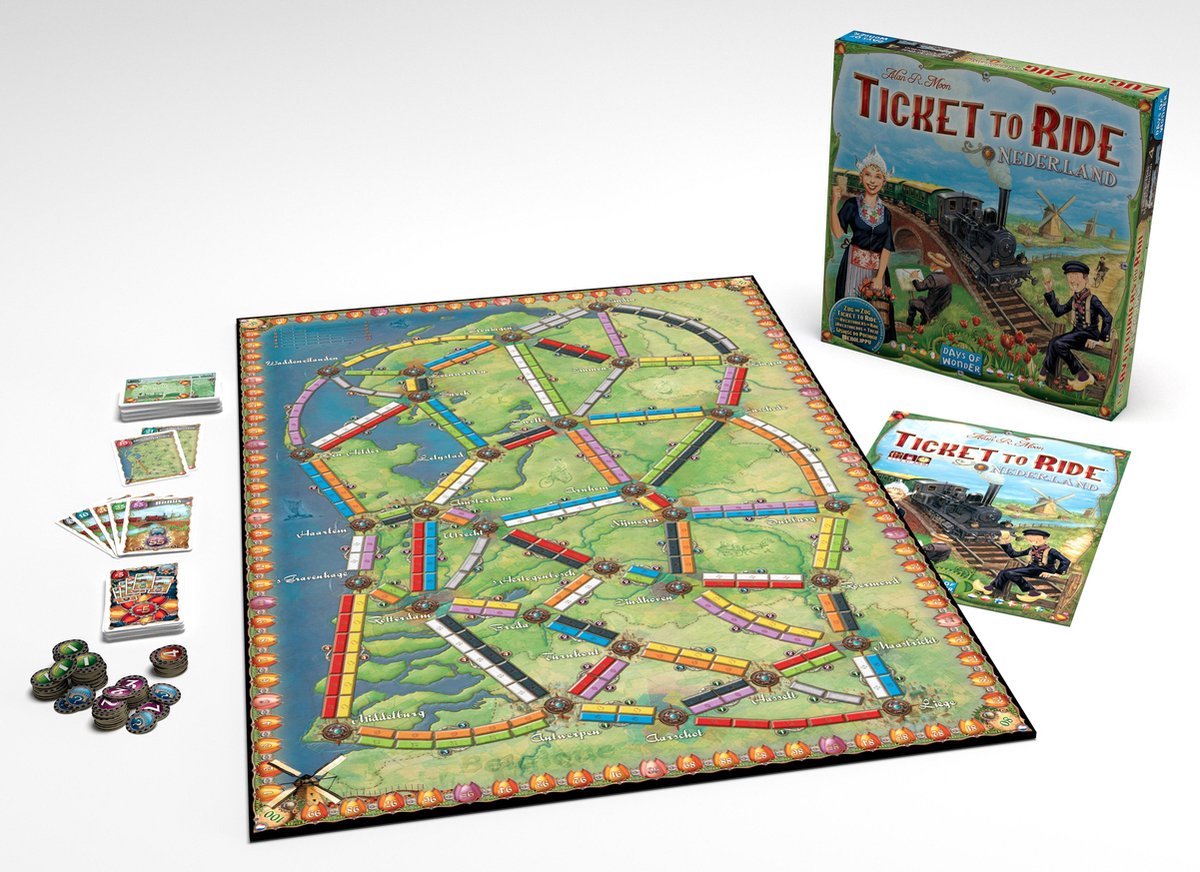 Days of Wonder Ticket to Ride Nederland - Kaartcollectie #4
