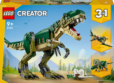 LEGO Creator 3in1 T. rex Dinosaurus Bouwset - 31151