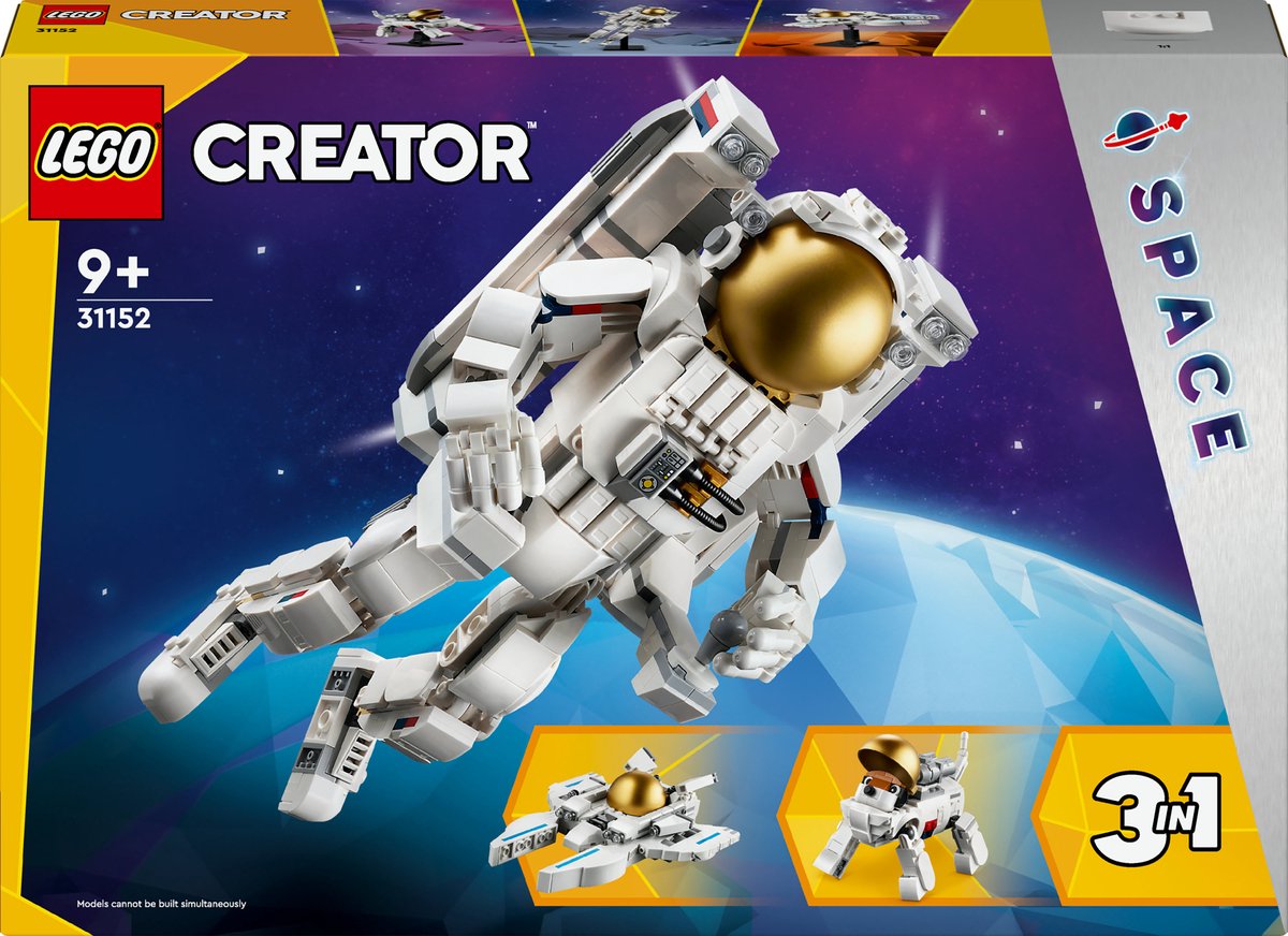 LEGO Creator 3-in-1 Ruimteavonturier - 31152