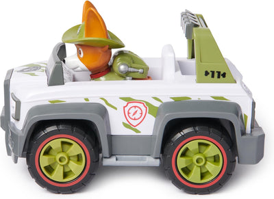 PAW Patrol Tracker Voertuig met Verzamelbare Figurine - 15 cm
