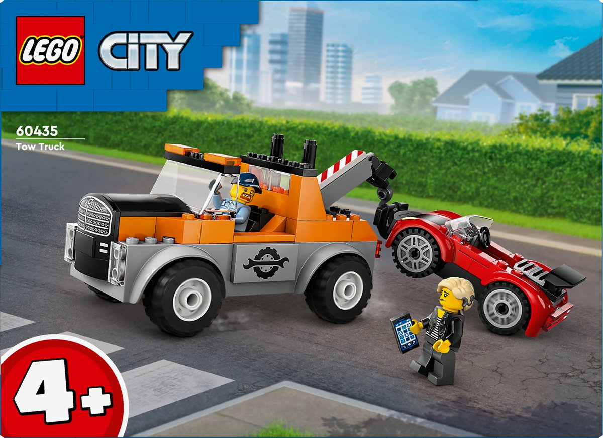 LEGO City Takelwagen & Sportwagen Reparatieset - 60435