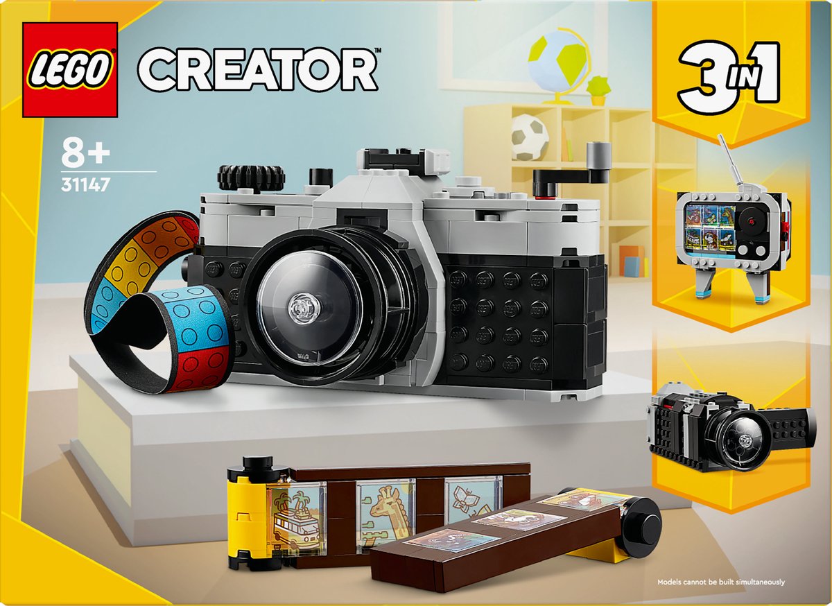 LEGO Creator Retro Fotocamera 3-in-1 Set - 31147