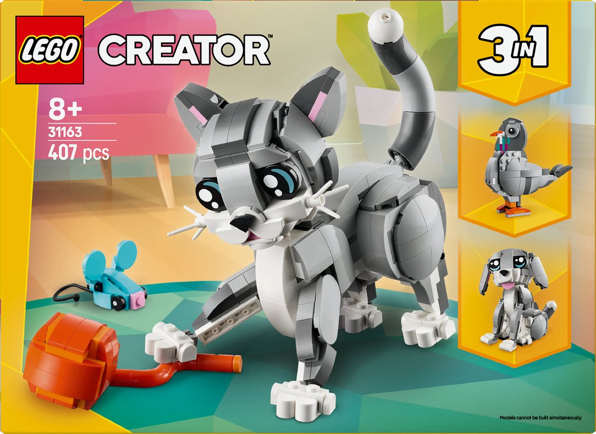 LEGO Creator 3-in-1 Speelse Katten - 31163