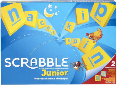 Mattel Games Scrabble Junior - Kindvriendelijk Woordspel