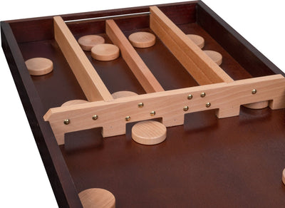 Longfield Luxe Shuffleboard Competition 200x41 cm met Stenen