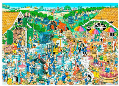 Jan van Haasteren Puzzel 1000 Stukjes - Wijnbouw Exploitatie