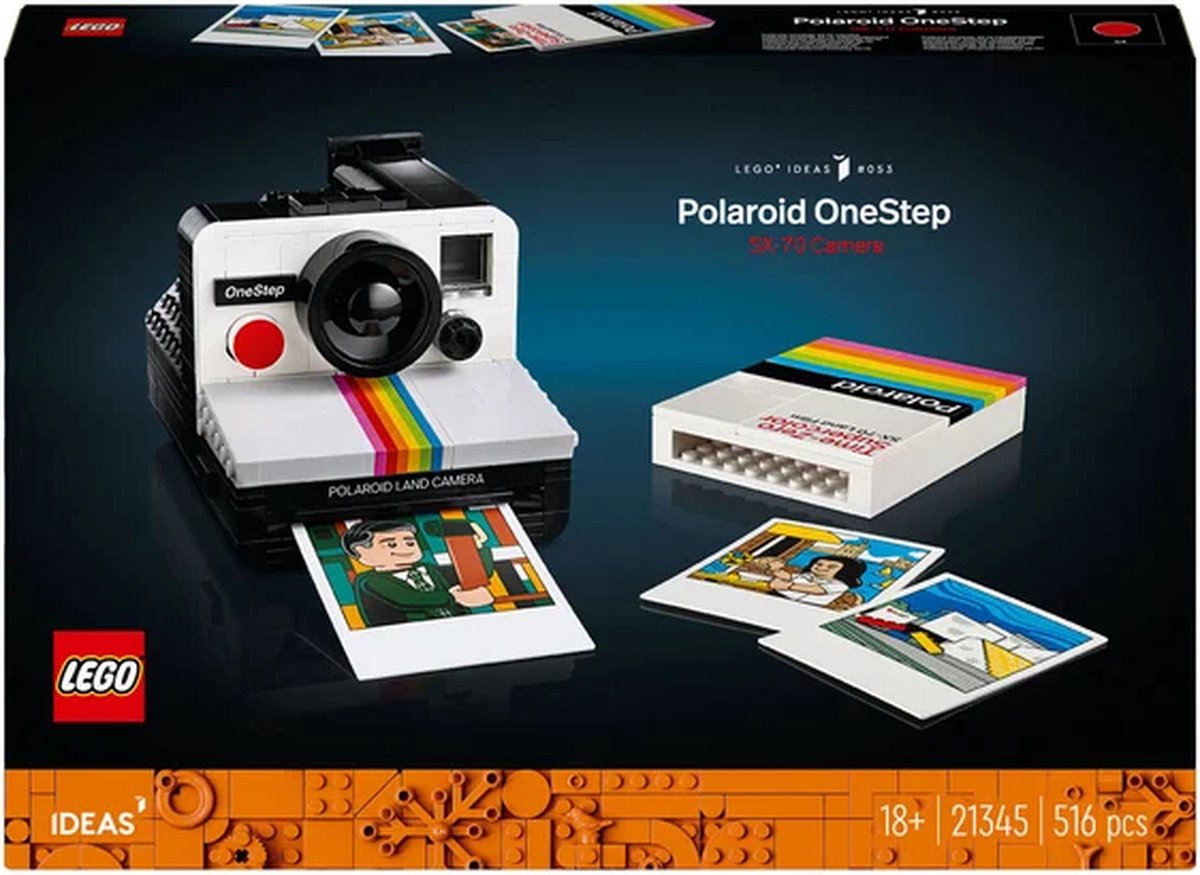 LEGO Ideas Polaroid OneStep SX-70 Camera - 21345