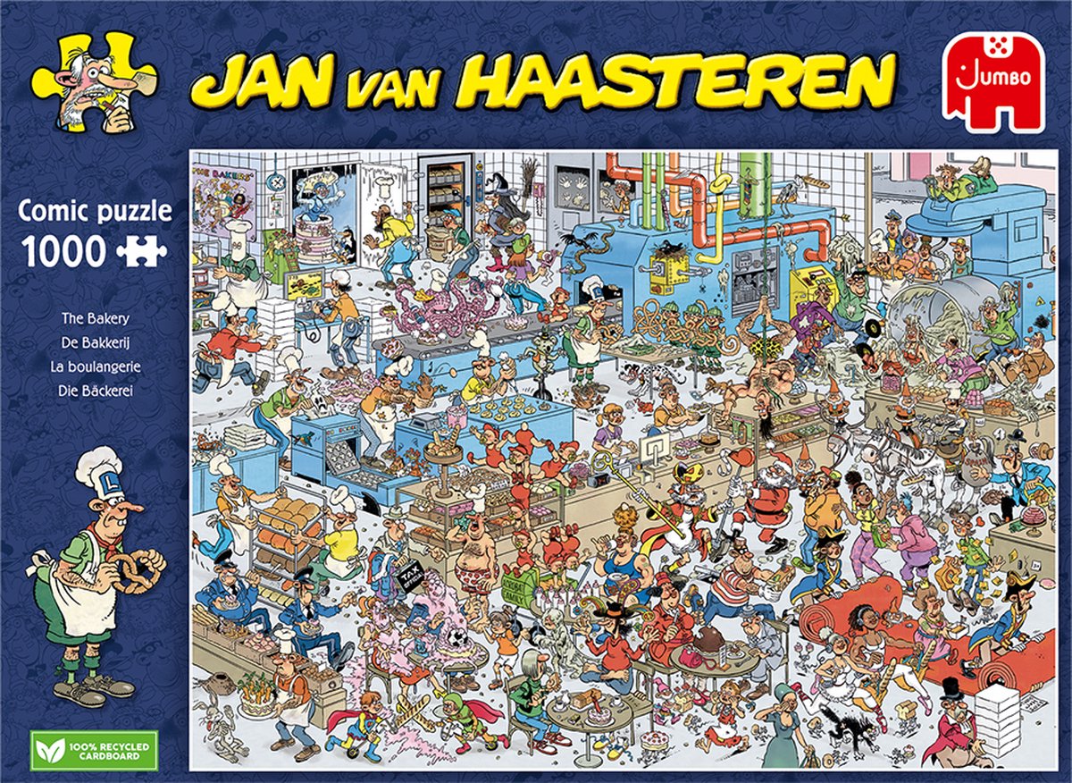 Jan van Haasteren La Boulangerie - 1000 Stukjes Puzzel