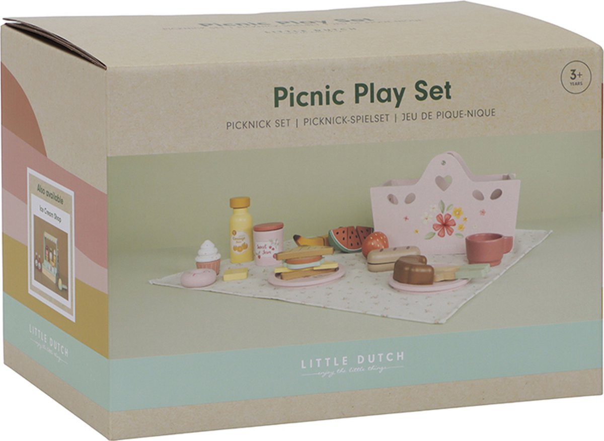 Little Dutch FSC Houten Picknickset voor Kinderen