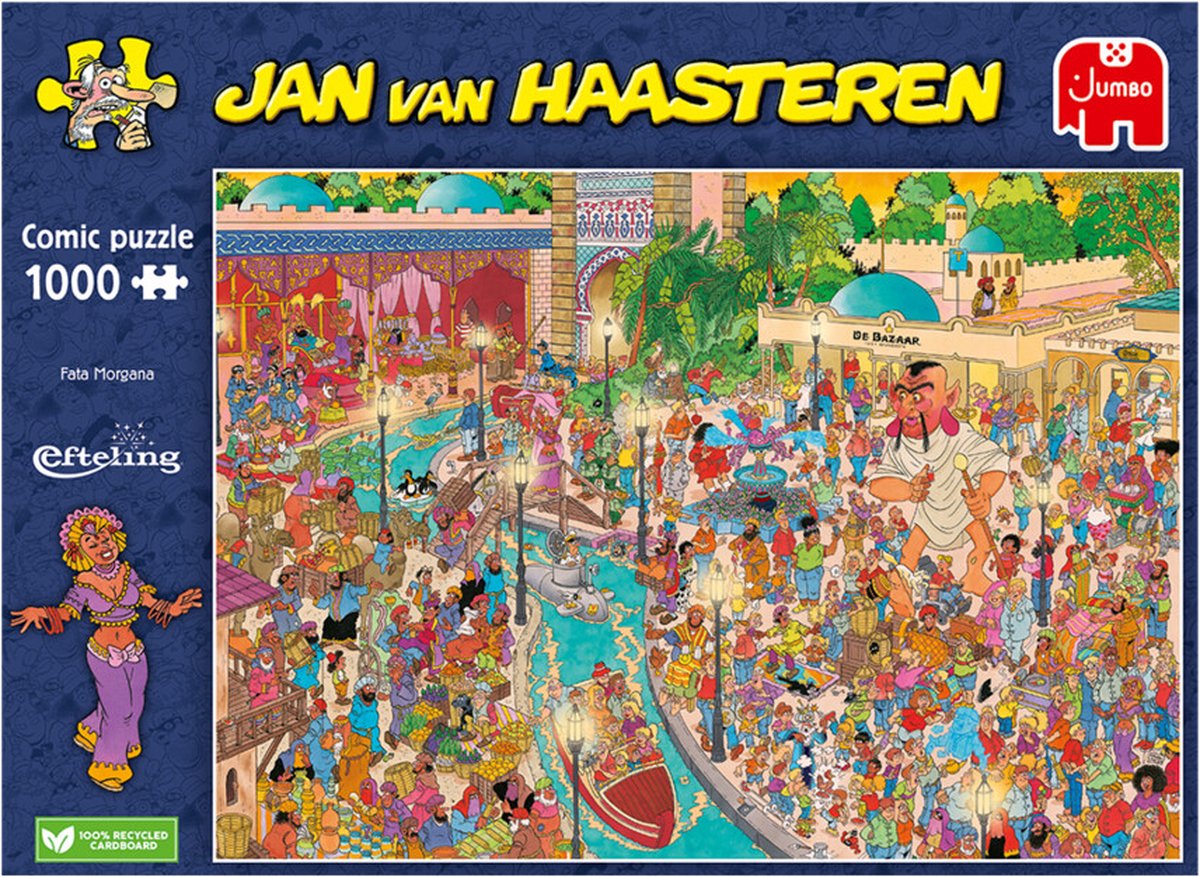 Jan van Haasteren Efteling Fata Morgana Puzzel 1000 Stukjes