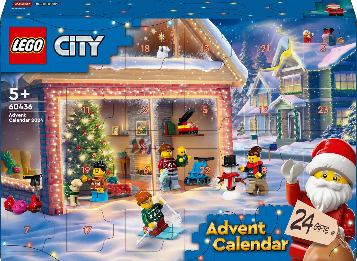 LEGO City Adventskalender 2024 - 60436