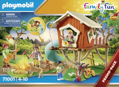 PLAYMOBIL Family Fun Boomhut met Glijbaan - 71001