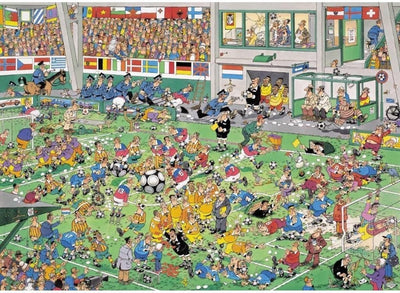 Jan van Haasteren Voetbalkampioen Puzzel 1000 Stukjes