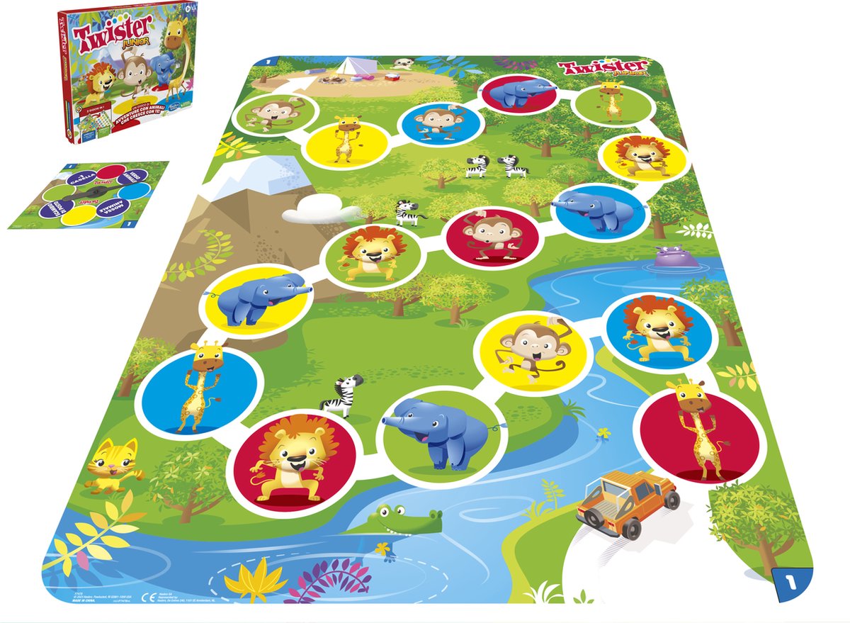 Hasbro Gaming Twister Junior - Nederlandstalig Spel