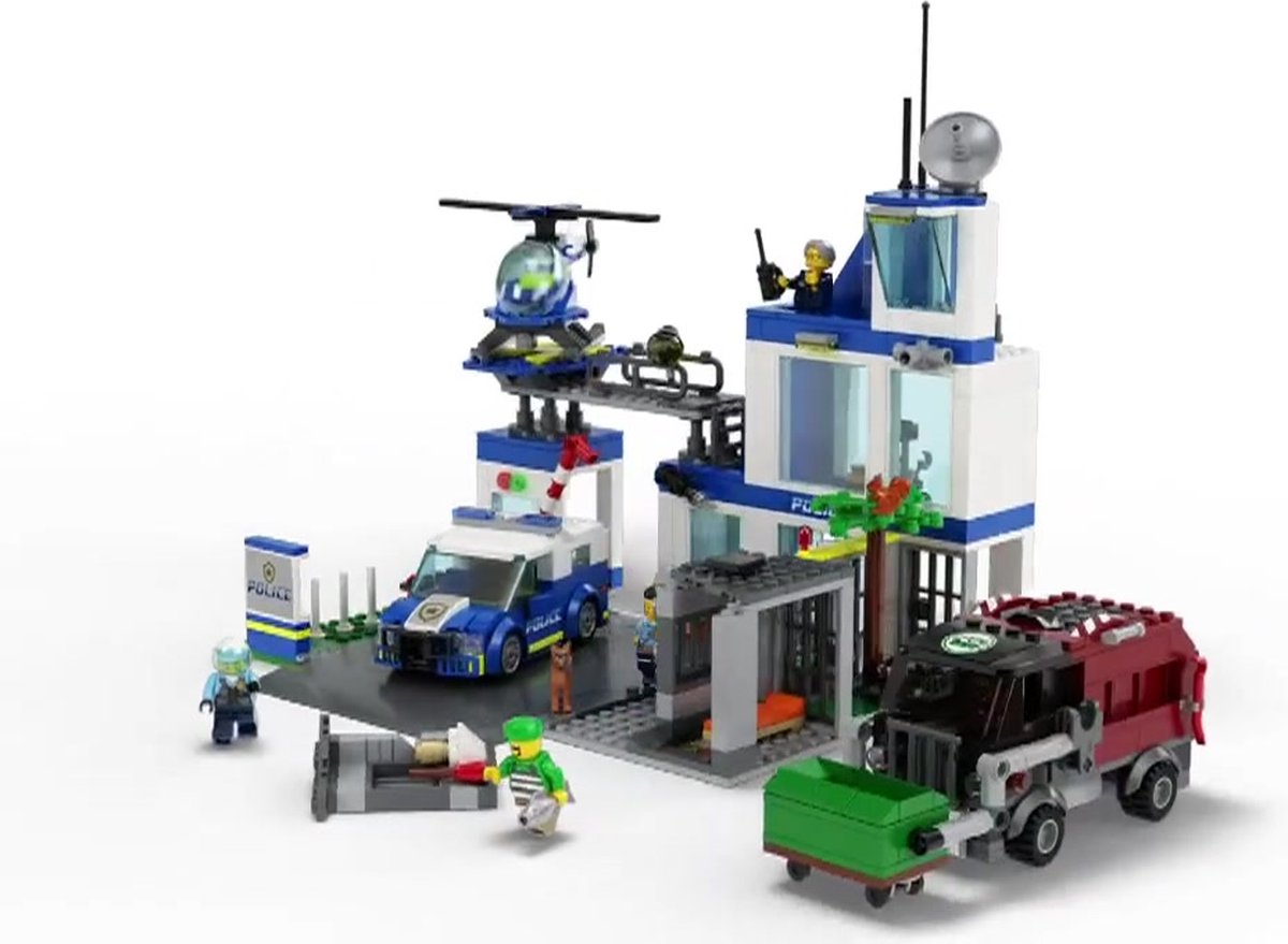 LEGO City Politiebureau met Voertuig - 60316