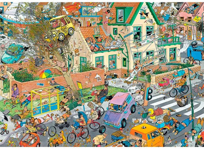 Jan van Haasteren Puzzelset Safari & Storm - 2x1000 Stukjes